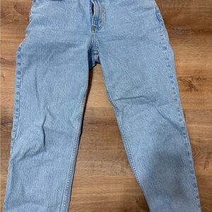 Abercrombie & Fitch Light Wash Straight Leg Jeans